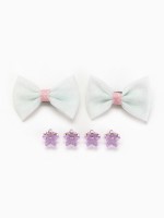 Бант для волос и крабики «Милашке» 2 шт., 8×12.5 см