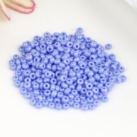 Бисер Чехия "GAMMA" круглый "1"  10/0   5гр  (A026 голубой/меланж)