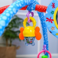 Развивающий коврик с дугами «Слоник» 6 элем.без музыки, р-р 85х85х0,5 см.