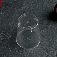 Стопка одноразовая «Кристалл», 20 мл, цвет прозрачный