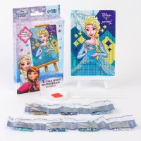 Алмазная мозаика с частичным заполнением для детей «Холодное сердце», 15 х 10 см