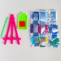 Алмазная мозаика с частичным заполнением для детей «Холодное сердце», 20 х 25 см