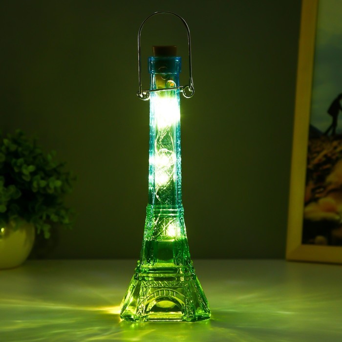 Ночник "Эйфелева башня" LED от батареек 3хLR44 8х8х25 см RISALUX