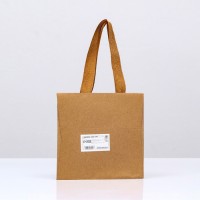 Пакет подарочный, крафт, с окном, 15×15×15 см