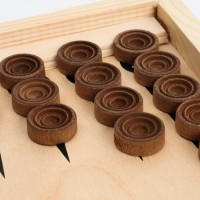 Нарды "Восток", деревянная доска 50 х 50 см