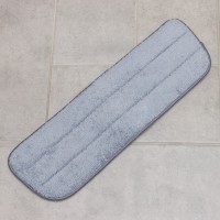 Насадка для швабры с распылителем Доляна, 40×13 см, микрофибра, серая