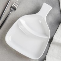 Менажница 2 ячейки Magistro «Бланш», 18,8×25,9×4 см