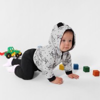 Комплект: толстовка и брюки Крошка Я "Stylish boy", рост 80-86 см