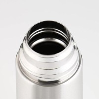 Термос, 1 л, Гильза "Мастер К.", с кружкой, сохраняет тепло 24 ч, в чехле, хром