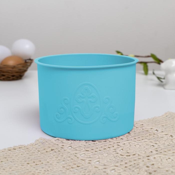 Силиконовая форма «ХВ» для кулича на Пасху, 3 шт.