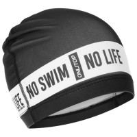 Шапочка для плавания взрослая ONLYTOP No swim. no life, тканевая, обхват 54-60 см