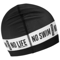 Шапочка для плавания взрослая ONLYTOP No swim. no life, тканевая, обхват 54-60 см