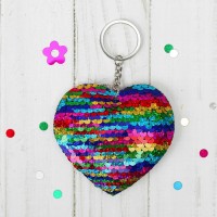Мягкий брелок-хамелеон «Сердце», цвета МИКС