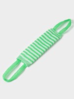 Мочалка - лента для тела Доляна, 43×12 см, жёсткая, узкая, МИКС