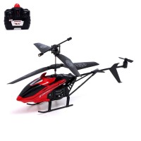 Вертолёт радиоуправляемый «Воздушный король», работает от аккумулятора, цвет жёлтый