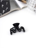 Набор для волос «Вивьен», 2 резинки 5.5 см, 8 невидимок 5.5 см, краб 4.5 см, волна, чёрный