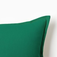 Подушка Этель, 30х50+1 см, изумруд, 100% хлопок