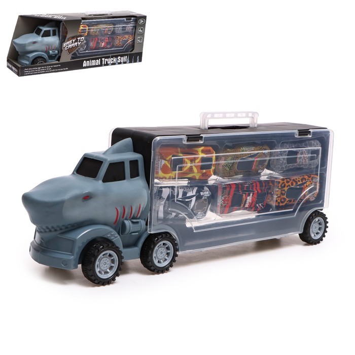 Грузовик «Перевозчик», 6 машинок, в комплекте