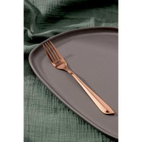 Вилка столовая «Эми», 20,5×2,5 см, на подвесе, цвет бронзовый