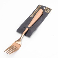 Вилка столовая «Эми», 20,5×2,5 см, на подвесе, цвет бронзовый