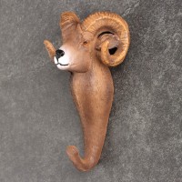 Крючок настенный «Баран», ключница фигурная, 15×6×9 см