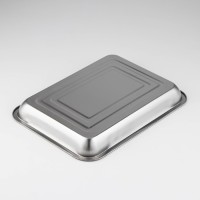 Противень, 39,5×29×5,5 см, цвет серебряный