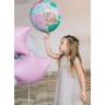 Воздушный шар фольгированный 18" «Самая прелестная». круг