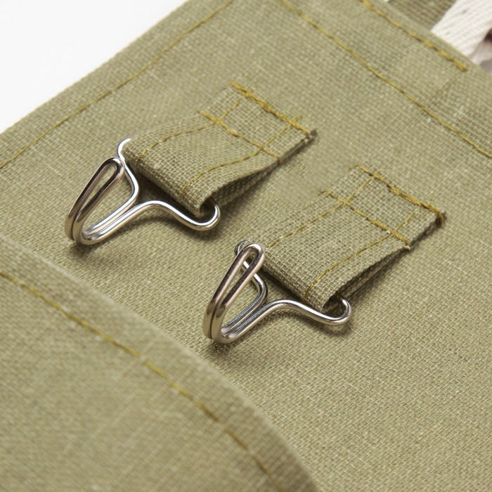 Кармашек Этель "HOME", цвет зелёный, 25х46 см, 50%хл, 50%п/э