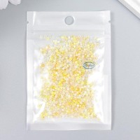 Бисер стекло 12/0 "Перламутр. Жёлтое ассорти" 10 гр