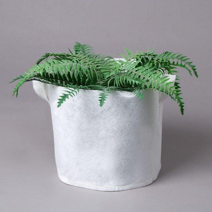 Контейнер с ручками, 14,7 л, 28 × 24 см, плотность 130 г/м², Greengo