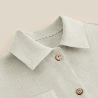 Костюм детский домашний (рубашка и брюки) SL HOME, размер 38 (146-152 см), светло-зелёный