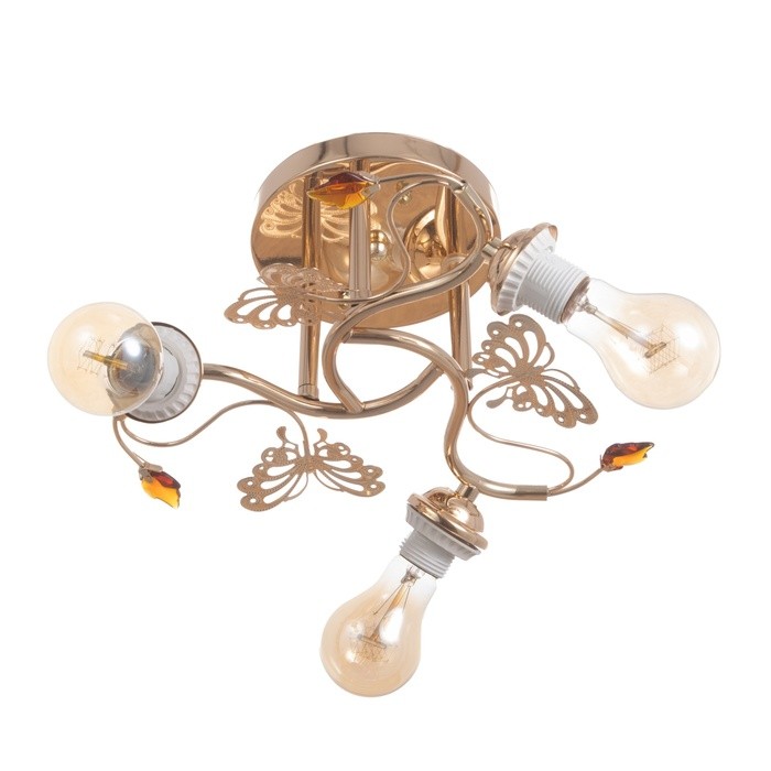 Люстра "Велма" БП 3х40Вт Е27 Золото МОДЕЛЬ: 26005496