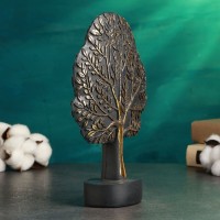 Фигура "Денежное дерево" 16х5х17см, черный с позолотой