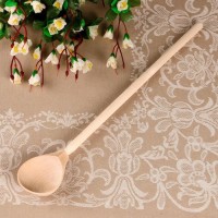 Ложка для солений, без росписи, 5 × 41 см