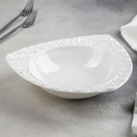 Салатник Magistro «Бланш. Роза», 25×25,4 см