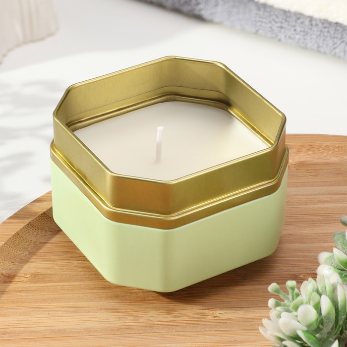 Свеча ароматическая в банке "Aromatic Candle", гранат, большая