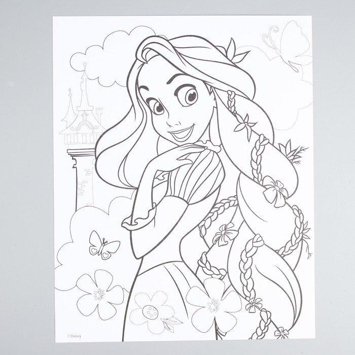 Фреска песком с блёстками «Принцессы», 9 цветов Фреска песком с блёстками «Принцессы», 9 цветов