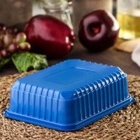 Контейнер одноразовый «Южуралпак», КР-179, 750 гр, 17,9×13,2×5 см, цвет прозрачный