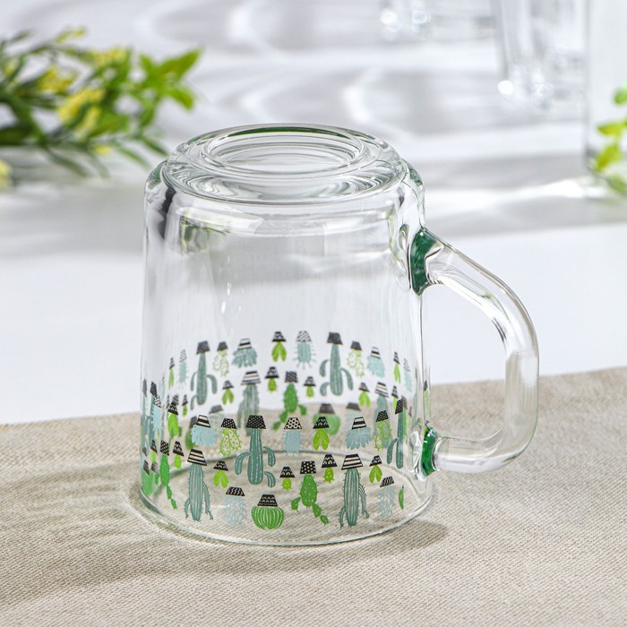 Кружка для чая «Кактусы», 250 мл
