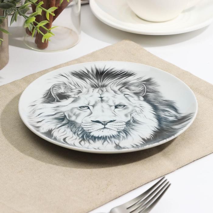Тарелка мелкая «Лев», d=17,5 см Тарелка мелкая «Лев», d=17,5 см