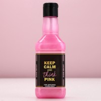 Подарочный набор косметики Keep calm, гель для душа виски 250 мл и бомбочки для ванны 4×40 г, Чистое счастье