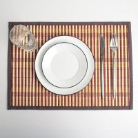 Салфетка сервировочная на стол «Кант», 45×30 см, цвет коричневый