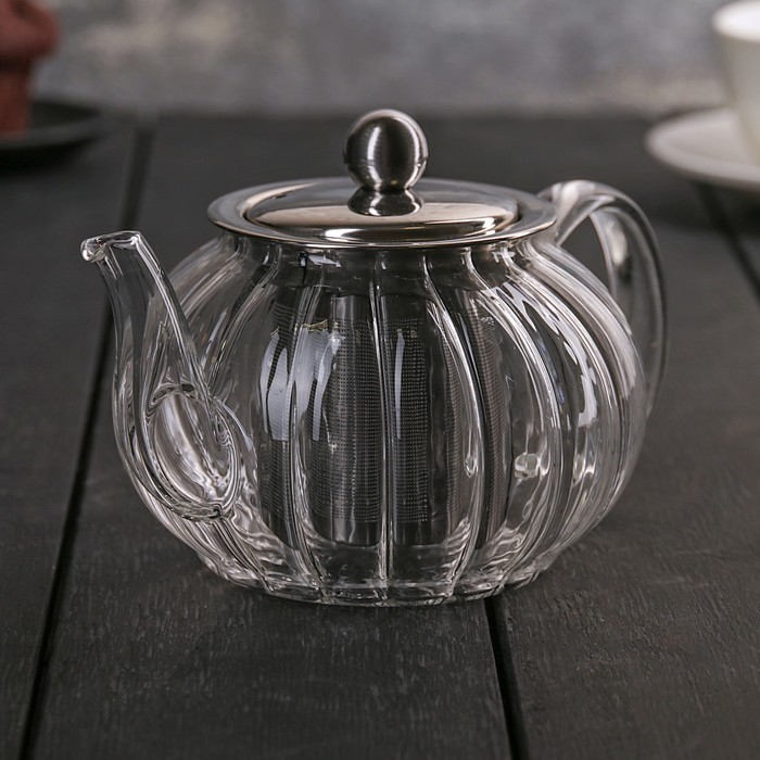 Чайник заварочный «Диана», 600 мл, с металлическим ситом