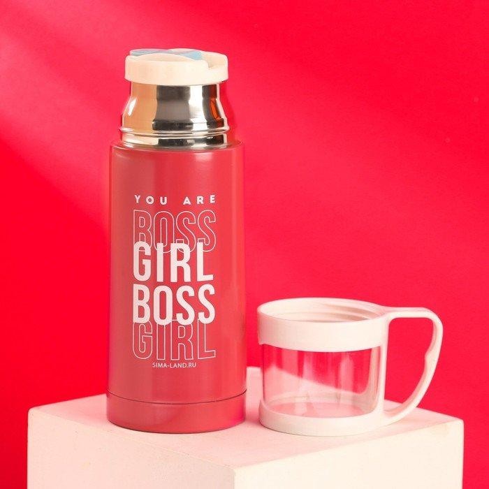 Термос Girl Boss, 350 мл, сохраняет тепло 8 ч