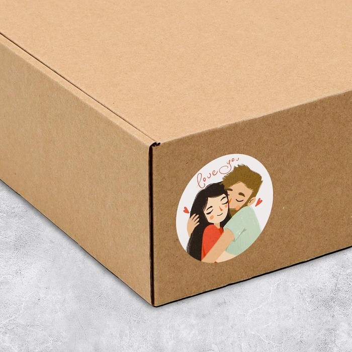 Наклейки на подарки «Чудо», 9 × 16 см