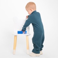 Комбинезон детский MINAKU цвет темно-серый, рост 80-86