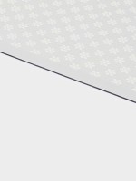 Коврик для сушки посуды Доляна Daisies, влаговпитывающий, 45×30 см, серый