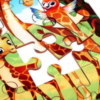 Пазлы «Прогулка в зоопарке»