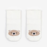 Носки детские махровые Крошка Я «Мишка», 2 пары, размер 8-10 см