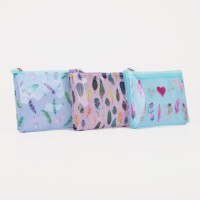 Кошелёк на молнии, цвет МИКС